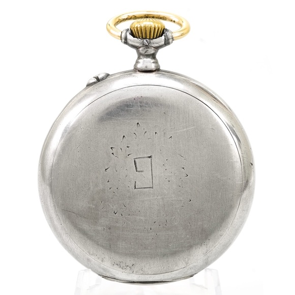 Longines Pocket Watch 800 15 Rubis 16831 From 1800's Working - Picture 8 of 9